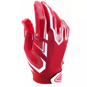Guantes de receptor de fútbol pegajosos IBNE HAKIM CORPORATION de nuevo diseño de alta calidad transpirables para deportes de fútbol americano - Product Image 5