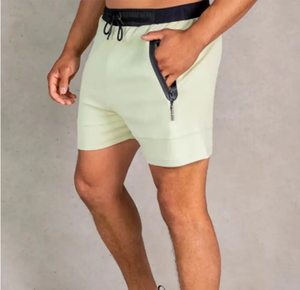 Summer Workout Fitness Gym Compression Mesh Shorts Custom Print Casual Athletic Shorts Solid Pattern Eco-Friendly Sport Running - Product Image 6