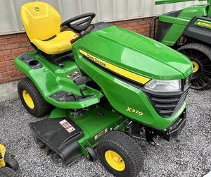 Tondeuse John Deere X940, moteur diesel industriel 2 temps, livraison rapide, fonctionnalités avancées, bac à herbe de 150 L, pour usage professionnel et domestique - Product Image 3