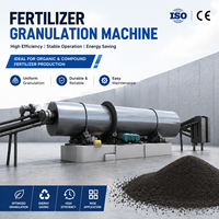 Machine à granuler le fumier de poulet, système de granulation humide à tambour rotatif, anti-adhérent, haute production, équipement d'engrais