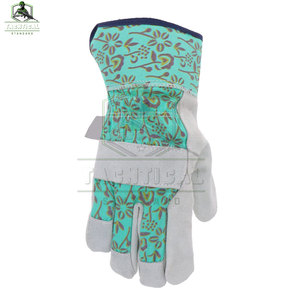 Nouveau style, services OEM, gants de sécurité personnalisés en cuir respirant, confortables, sans silicone, de haute qualité, avec manchette de sécurité - Product Image 2