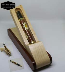 Boîte de rangement de papeterie de bureau en bois pour crayons - Product Image 6