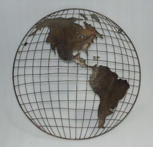 Tête d'animal sculptée en fil décoratif en métal pour la décoration de la maison et du jardin - Product Image 6