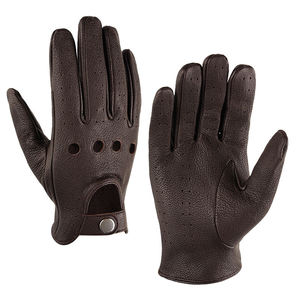 Logo personnalisé nouvelle mode gants de conduite en cuir de mouton pour hommes vente en gros de gants de sport avec ajustement parfait - Product Image 3