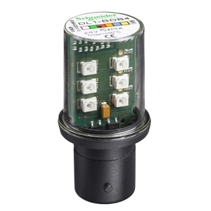 Per SCHNEIDER ELECTRIC DL1BDB4 Spie luminose rosse LED BA15D 24VAC/DC - Product Image 1