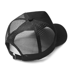 High Quality <b>Waterproof</b> Nylon Baseball Cap 4 Mesh Panel Breathable Snapback Custom Embroidered Blank Trucker <b>Hat</b> OEM Factory - Product Image 5