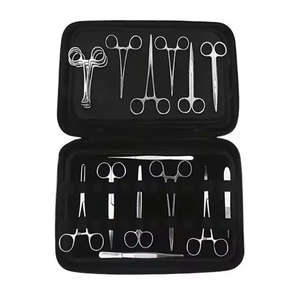 Kit de instrumentos veterinarios de Cirugía General Juego de instrumentos quirúrgicos básicos de acero inoxidable de la mejor calidad - Product Image 1