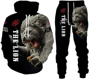 Winter New Style Eco-Friendly Plus Size Zipper <b>Sports</b> <b>Jumper</b> Track DTG Embossing Custom Logo White Tracksuit Clothing - Product Image 4