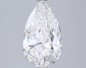 เพชรทรงลูกแพร์ 2.06 กะรัต D VS1 เพชรเพาะเลี้ยงในห้องปฏิบัติการ สำหรับทำเครื่องประดับ เพชร CVD - Product Image 2