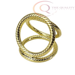 Anneaux de serviette en métal modernes pour la décoration de table de mariage, améliorent l'expérience culinaire lors des repas et des célébrations - Product Image 2