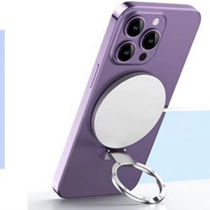 Soporte Magnético para Teléfono, Anillo de Soporte Compatible con Aleación de Zinc, 360 °   Soporte de Dedo Plegable y Giratorio para Teléfonos Inteligentes - Product Image 2