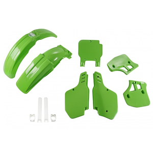 Green 026 Full <b>Plastic</b> Kit for Kawasaki KX 500 1989-1992 <b>Modified</b> PE Product Category - Product Image 1