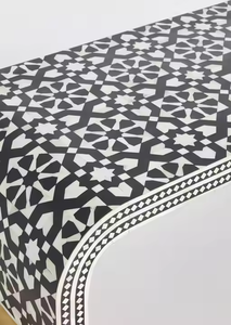 Console d'incrustation d'os Meubles de décoration intérieure uniques-Armoire d'incrustation d'os pour le salon Meilleur prix par l'artisanat en croissant - Product Image 2