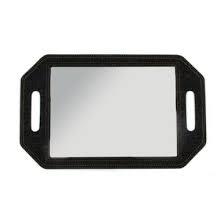 Renix International Barber Loco Razor Hoja de acero inoxidable y mango de vidrio espejo Punta afilada Característica DE SEGURIDAD Herramienta de belleza - Product Image 2