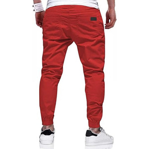 Nouveaux pantalons longs pour hommes pantalons amples légers décontractés Yoga plage décontracté coton lin droit respirant fabriqué par robe de sport - Product Image 3
