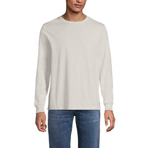 Meilleure qualité 100% coton personnalisé OEM anti-rides 220 GSM multicolore côtelé manchette T-shirt à manches longues pour hommes du Bangladesh - Product Image 5