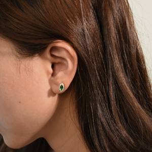 Personalized Birthstone Earrings Custom Birthstone Jewelry Dainty Earrings Gift <b>For</b> Women Handmade Elegant Jewelry - Product Image 4