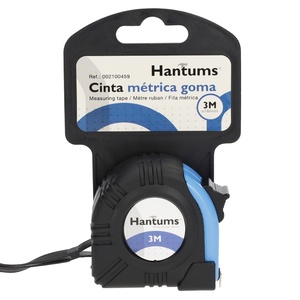 Metro a nastro gommato da 3 metri (Hantums 2100459) (Confezione blister) - Product Image 1