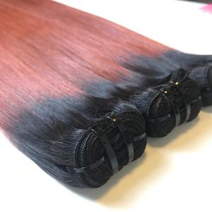 Genius Weft Virgin Extensiones de cabello humano liso de hueso crudo vietnamita Cutícula alineada HD Paquetes frontales de encaje - Product Image 4