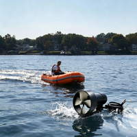 Propulseur sous-marin 48V 100kv 1300W pour bateau pneumatique, véhicules sans pilote, hydrofoil, planche de surf, kayak de pêche, SUP