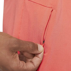 Shorts décontractés pour hommes, couleur unie, taille mi-haute élastique, en toile 100% coton respirante et à séchage rapide, avec logo personnalisé - Product Image 3