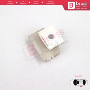 Clips de Reparación del Regulador de Ventanas Trasero Izquierdo BWR1169 para Clase S W140 1992-1999 4 Puertas 1407301146 - Product Image 2