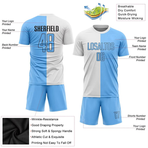 100% Polyester transfert de chaleur séchage rapide respirant demi manches Sport Football maillot vente en gros hommes équipe Football Kit ensemble - Product Image 6