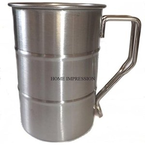 Taza de acero inoxidable de Metal de diseñador clásico de tendencia superior, taza de café de uso de Picnic amigable para viajes con logotipo y tamaño personalizados - Product Image 5