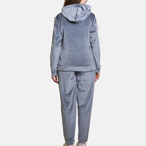 Cotton <b>Velvet</b> <b>Tracksuits</b> <b>Women</b> 2 Piece Casual Set Soft Comfortable Custom Logo Wholesale Factory Price - Product Image 6