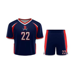 Ensemble d'uniformes de lacrosse respirants de qualité supérieure avec design par sublimation, fabrication en usine, prix bas, uniformes de lacrosse personnalisés - Product Image 6
