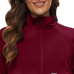Nuevos diseños de fregado de moda Chaquetas de mujer Clínica Enfermera Uniformes Chaquetas Ropa de hospital personalizada - Product Image 5