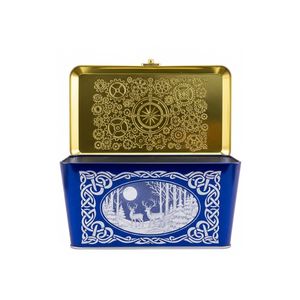 Boîte en tôle carrée personnalisée imprimée |   Emballage recyclable de qualité alimentaire pour bonbons et chocolat - Product Image 3