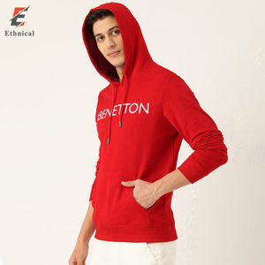 Pull à capuche personnalisé de grande taille de haute qualité pour hommes vente en gros de vêtements d'hiver en coton polyester polaire imprimé en 3D - Product Image 3