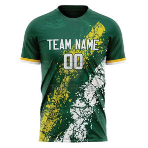 Service OEM, maillot de football pour hommes, sublimation, imprimé, séchage rapide, respirant, léger, 100% polyester, prix bas, adulte, haute qualité - Product Image 3