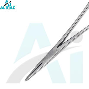 Fórceps Kelly hechos a mano de precisión ALMAC para procedimientos quirúrgicos con mecanismo de bloqueo suave y diseño ergonómico - Product Image 5