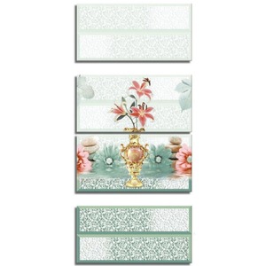 Los mejores azulejos de cerámica de 30x60cm en Marruecos Diseño 300x600mm Color brillante Interior Cocina Diseñador Azulejos de pared de porcelana - Product Image 1