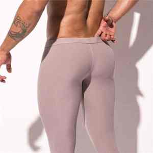 Pantalons de compression décontractés pour hommes de haute qualité, légers, écologiques, à séchage rapide, avec poche, service OEM - Product Image 5