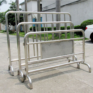 6.5Feet * 40inch <span class=keywords><strong>1</strong></span>*2m sân chơi hàng rào mạ kẽm tạm thời hàng rào Bảng điều khiển đám đông kiểm soát hàng rào thép - Product Image 5