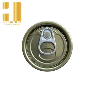 HJグループ 202E 52mm イージーオープンエンドブリキ缶トップメタルイージーオープンエンド食品缶イージーピール蓋フル開口鉄蓋 - Product Image 1