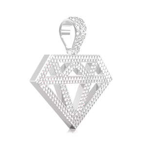 คอลเลกชันเครื่องประดับสุดหรูสำหรับทุกวัน เงินแท้ 925 ชุบทอง รูปทรงมงกุฎฮิปฮอป เพชรโมอิสซาไนต์ ความใส VVS - Product Image 2