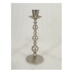 <b>Silver</b> Aluminium Taper Candle Holder for Home Decor - Product Image 5