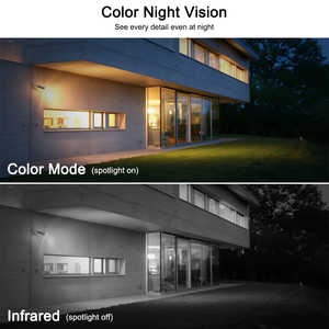 Cámara de Seguridad Exterior ANRAN de 3MP, Inalámbrica, con Energía Solar, WiFi de 2.4GHz, Visión Nocturna en Color, para Vigilancia del Hogar - Product Image 3