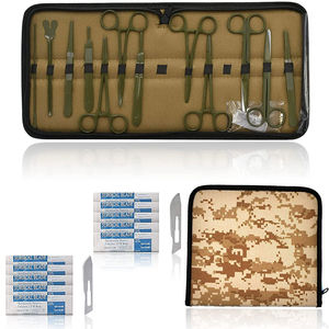 Juego básico de instrumentos espinales de 19 piezas de juegos de instrumentos neuroquirúrgicos Juego básico de instrumentos quirúrgicos normales - Product Image 1