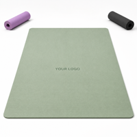 Matras Yoga TPE Jereathy Elastisitas Tinggi, Tahan Lama, Desain Baru, Untuk Studio & Rumah, Penggunaan Komersial, Latihan Kekuatan Premium