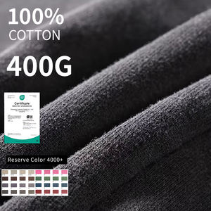 Sudadera con capucha y cremallera de algodón pesado de felpa francesa con bloques de color, estilo streetwear personalizado, de diseñador, oversize para hombre - Product Image 4