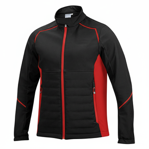 Vêtements de sport Veste softshell matelassée pour homme Prix de gros Coupe-vent Conception personnalisée Faible MOQ OEM Vestes softshell tactiques élégantes - Product Image 3