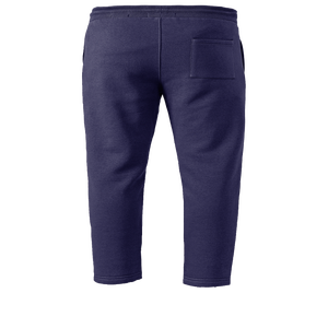 Pantalon de jogging décontracté en molleton pour homme, coupe slim, droit, avec cordon de serrage, taille élastique et devant plissé - Product Image 2