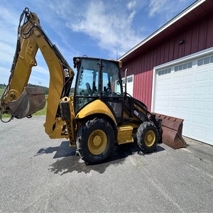 CAT Backhoe <strong>Loader</strong> 4WD Tractor <strong>Front</strong> <strong>End</strong> <strong>Loader</strong> and Backhoe for Construction Sites Strong <strong>Build</strong> Reliable Machine Fast Delivery - Product Image 4