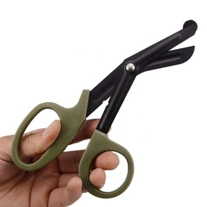Tijeras Quirúrgicas de Acero Inoxidable para Primeros Auxilios en el Hogar, Tijeras Tácticas Universales para Campismo y Rescate al Aire Libre - Product Image 2