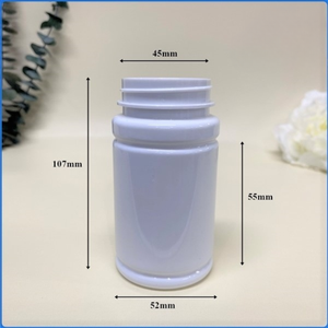 ขวดยาสำหรับสัตว์เลี้ยงขนาด175มล. ฝาเกลียวกว้างขวดยาพลาสติกบรรจุภัณฑ์ขายดีจากผู้ผลิตเวียดนาม - Product Image 6